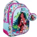 Luna: Muss Team Vaiana 2 abgerundeter Schulranzen mit 3 Fächern, Rucksack 32x18x43cm
