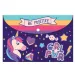 Luna: Must Einhorn-Schnappverschlussmappe A4