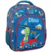 Luna: Must Team Dinosaurier abgerundeter Kindergarten-Rucksack mit 2 Fächern, 27x10x31cm