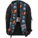 Luna: Must Team Xpression Astronaut 3-Fächer-Schulrucksack, Rucksack 32x18x43 cm